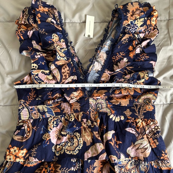 NWT Anthropologie Sleeveless Ruffled A-Line Mini Dress | Size XL - Picture 14 of 14